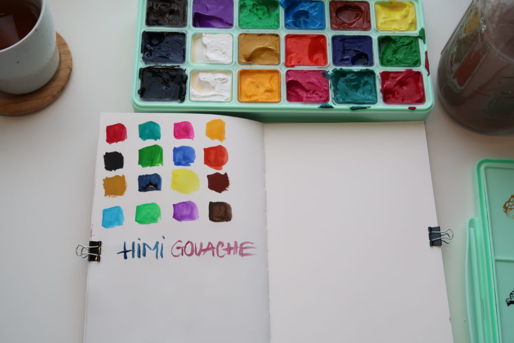 UNBOXING GOUACHE HIMI MIYA💖🎨